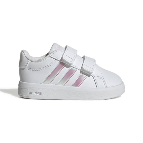 adidas Grand Court 3.0 Schuhe Für Babys Und Kleinkinder Kinder - white/iridescent/white