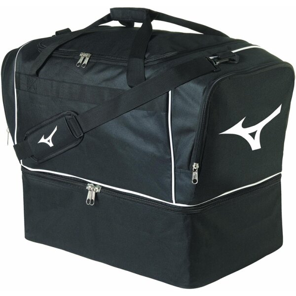 Mizuno Fußballtasche Small - schwarz/weiß