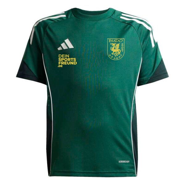 Budo Sport Kaarst x adidas Tiro 25 Competition Trainingstrikot Kinder - grün/weiß