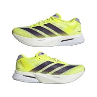 adidas Adizero Boston 13 Schuhe Herren - solar yellow/aurora plum/powder plum
