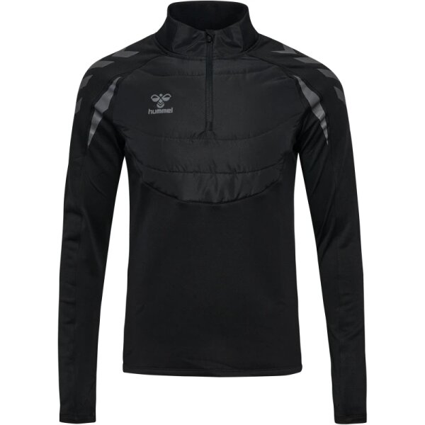 hummel hmlBTC Winter Training Half-Zip Trainingstop Kinder - schw