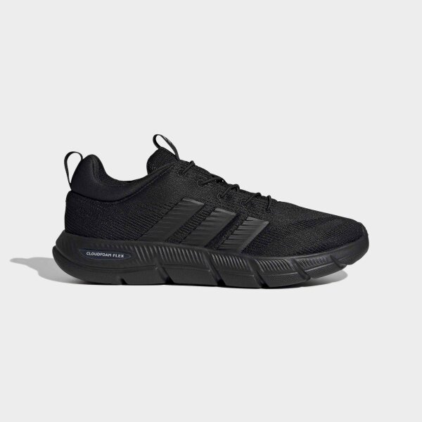 adidas Cloudfoam Flex Elastic Lace Schuhe Herren - core black/core black/carbon
