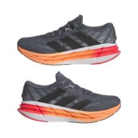 adidas Adistar 4 Laufschuhe Herren - onix/core black/lucid orange
