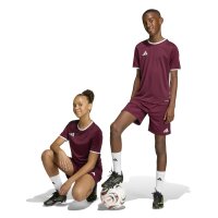 adidas Entrada 26 Shorts Kinder - team maroon 2/white