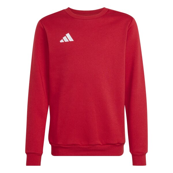 adidas Entrada 26 Kids Sweatshirt Kinder - team power red 2/white