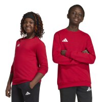 adidas Entrada 26 Kids Sweatshirt Kinder - team power red 2/white