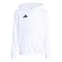 adidas Entrada 26 Hoodie Kinder - white/black