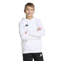 adidas Entrada 26 Hoodie Kinder - white/black