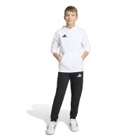 adidas Entrada 26 Hoodie Kinder - white/black