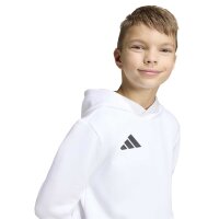 adidas Entrada 26 Hoodie Kinder - white/black
