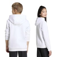 adidas Entrada 26 Hoodie Kinder - white/black
