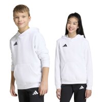 adidas Entrada 26 Hoodie Kinder - white/black