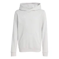 adidas Entrada 26 Hoodie Kinder - team light grey/white