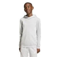 adidas Entrada 26 Hoodie Kinder - team light grey/white