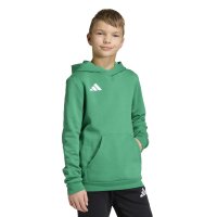 adidas Entrada 26 Hoodie Kinder - team green/white