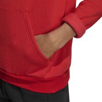 adidas Entrada 26 Hoodie Kinder - team power red 2/white