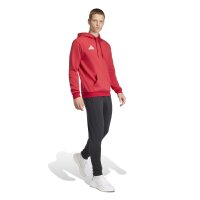 adidas Entrada 26 Hoodie Herren - team power red 2/white