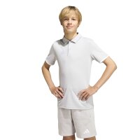 adidas Entrada 26 Kids Poloshirt Kinder - team light grey/white