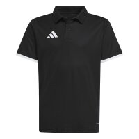 adidas Entrada 26 Kids Poloshirt Kinder - black/white