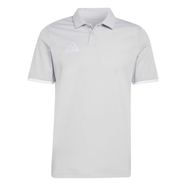 adidas Entrada 26 Poloshirt Herren - team light grey/white