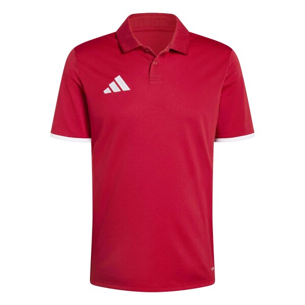 adidas Entrada 26 Poloshirt Herren - team power red 2/white