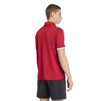 adidas Entrada 26 Poloshirt Herren - team power red 2/white