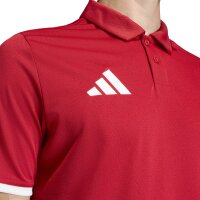 adidas Entrada 26 Poloshirt Herren - team power red 2/white