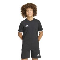 adidas Entrada 26 Kids T-Shirt Kinder - black/white