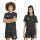 adidas Entrada 26 Kids T-Shirt Kinder - black/white