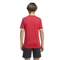 adidas Entrada 26 Kids T-Shirt Kinder - team power red 2/white