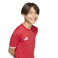 adidas Entrada 26 Kids T-Shirt Kinder - team power red 2/white