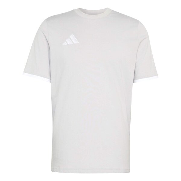 adidas Entrada 26 T-Shirt Herren - team light grey/white