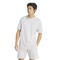 adidas Entrada 26 T-Shirt Herren - team light grey/white