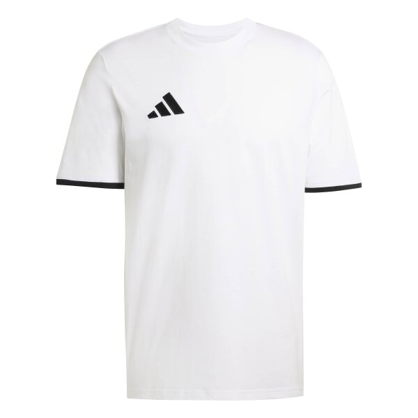adidas Entrada 26 T-Shirt Herren - white/black