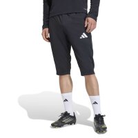 adidas Entrada 26 Halblange Hose Herren - black/white