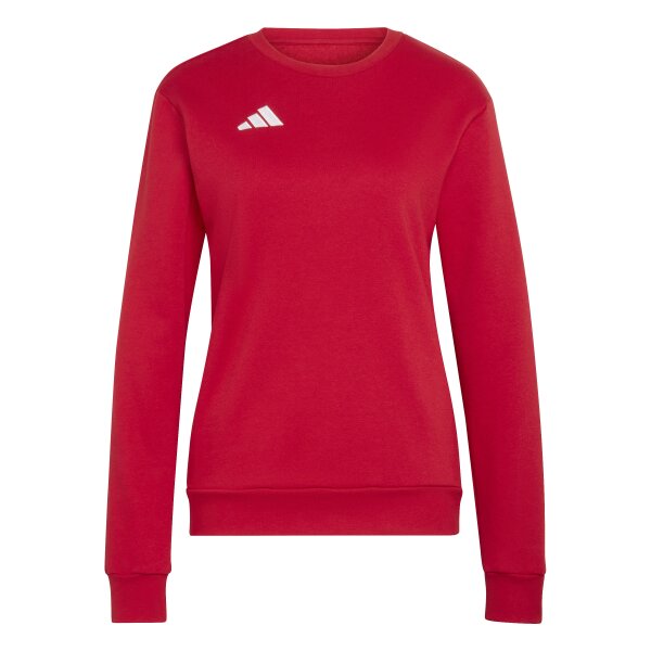 adidas Entrada 26 Sweatshirt Damen - team power red 2/white