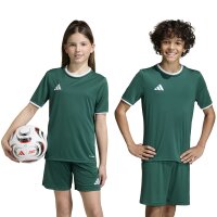 adidas Entrada 26 Trikot Kinder - team dark green/white