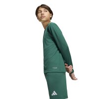 adidas Entrada 26 Langarmtrikot Kinder - team dark green/white