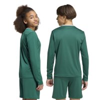 adidas Entrada 26 Langarmtrikot Kinder - team dark green/white