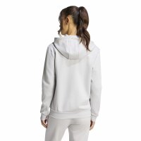 adidas Entrada 26 Kapuzenjacke Damen - team light grey/white