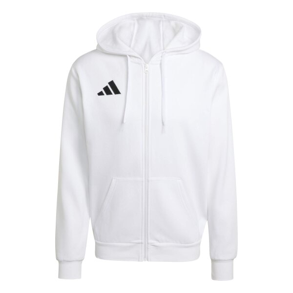 adidas Entrada 26 Kapuzenjacke Herren - white/black