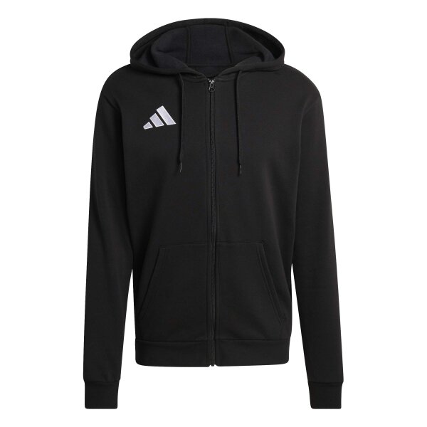 adidas Entrada 26 Kapuzenjacke Herren - black/white