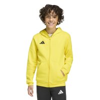 adidas Entrada 26 Kapuzenjacke Kinder - team yellow/black