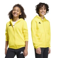 adidas Entrada 26 Kapuzenjacke Kinder - team yellow/black
