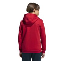 adidas Entrada 26 Kapuzenjacke Kinder - team power red 2/white
