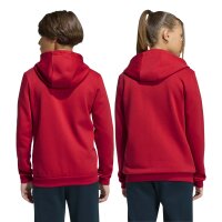 adidas Entrada 26 Kapuzenjacke Kinder - team power red 2/white