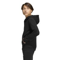 adidas Entrada 26 Full Zip Kapuzenjacke Kinder - black/white