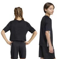 adidas Tiro 26 Essentials Trikot Kinder - black/black/white
