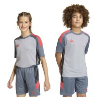 adidas Tiro 26 Essentials Trikot Kinder - light onix/onix/semi lucid red