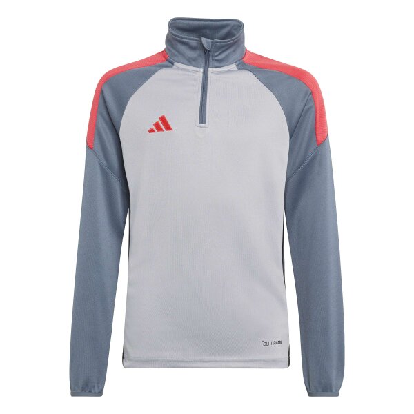 adidas Tiro 26 Essentials Kids Trainingsoberteil Kinder - light onix/onix/semi lucid red